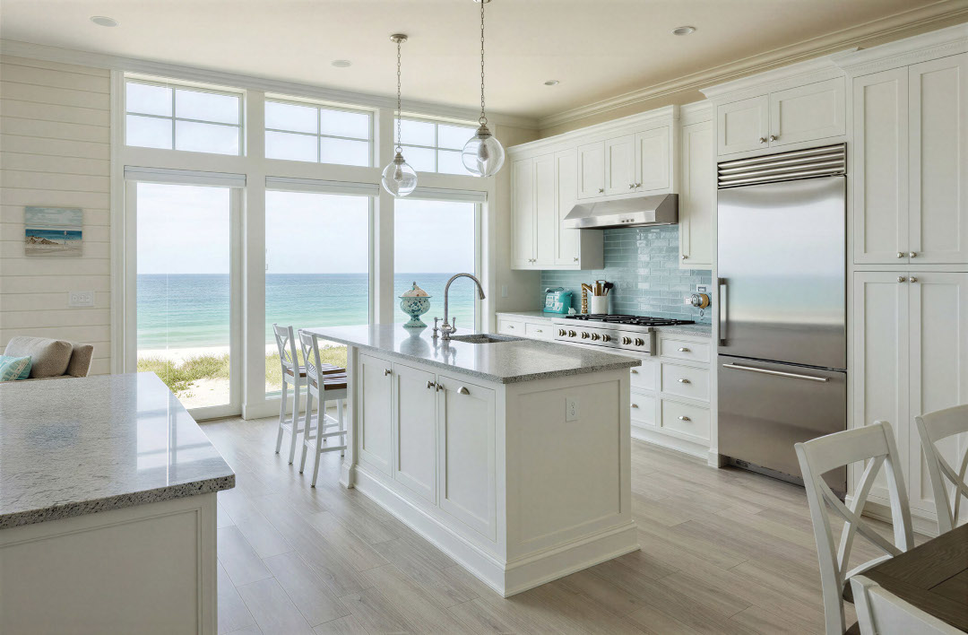 Casual Coastal Kitchens